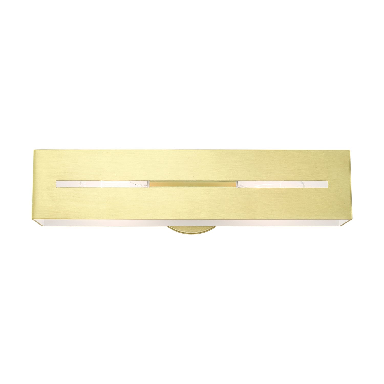 2 Light Satin Brass Ada Vanity Sconce by Livex Lighting