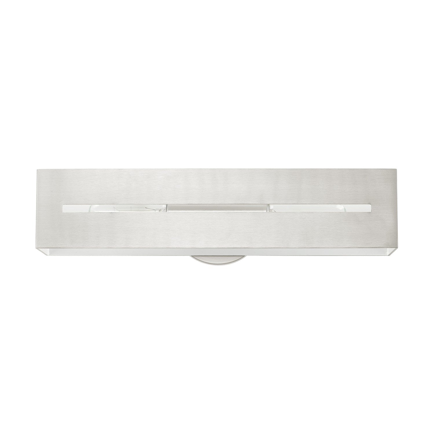 2 Light Brushed Nickel Ada Vanity Sconce