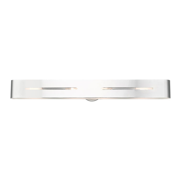 4 Light Polished Chrome Ada Vanity Sconce by Livex Lighting