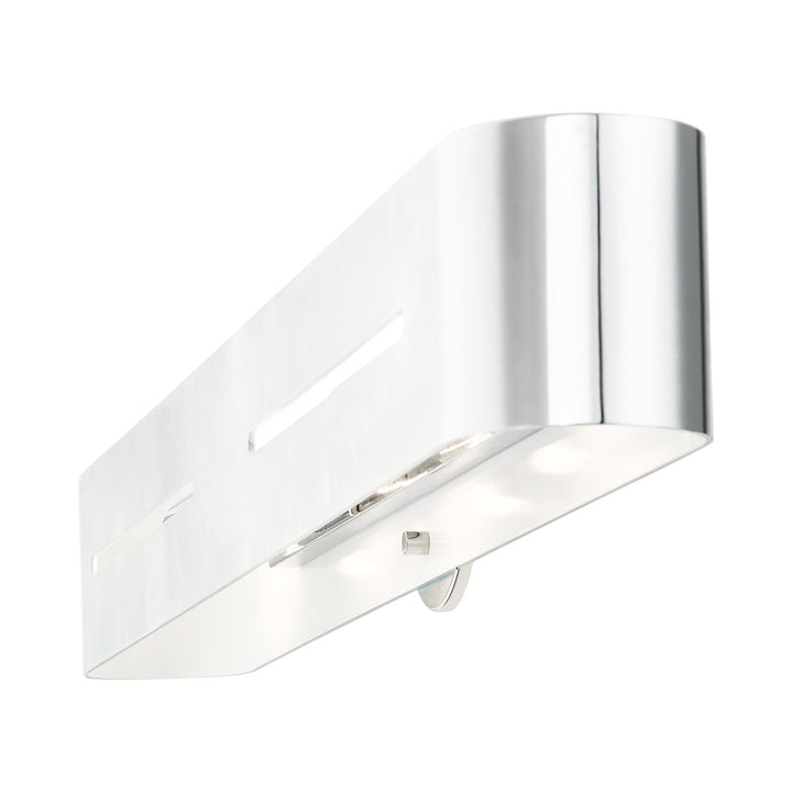 4 Light Polished Chrome Ada Vanity Sconce