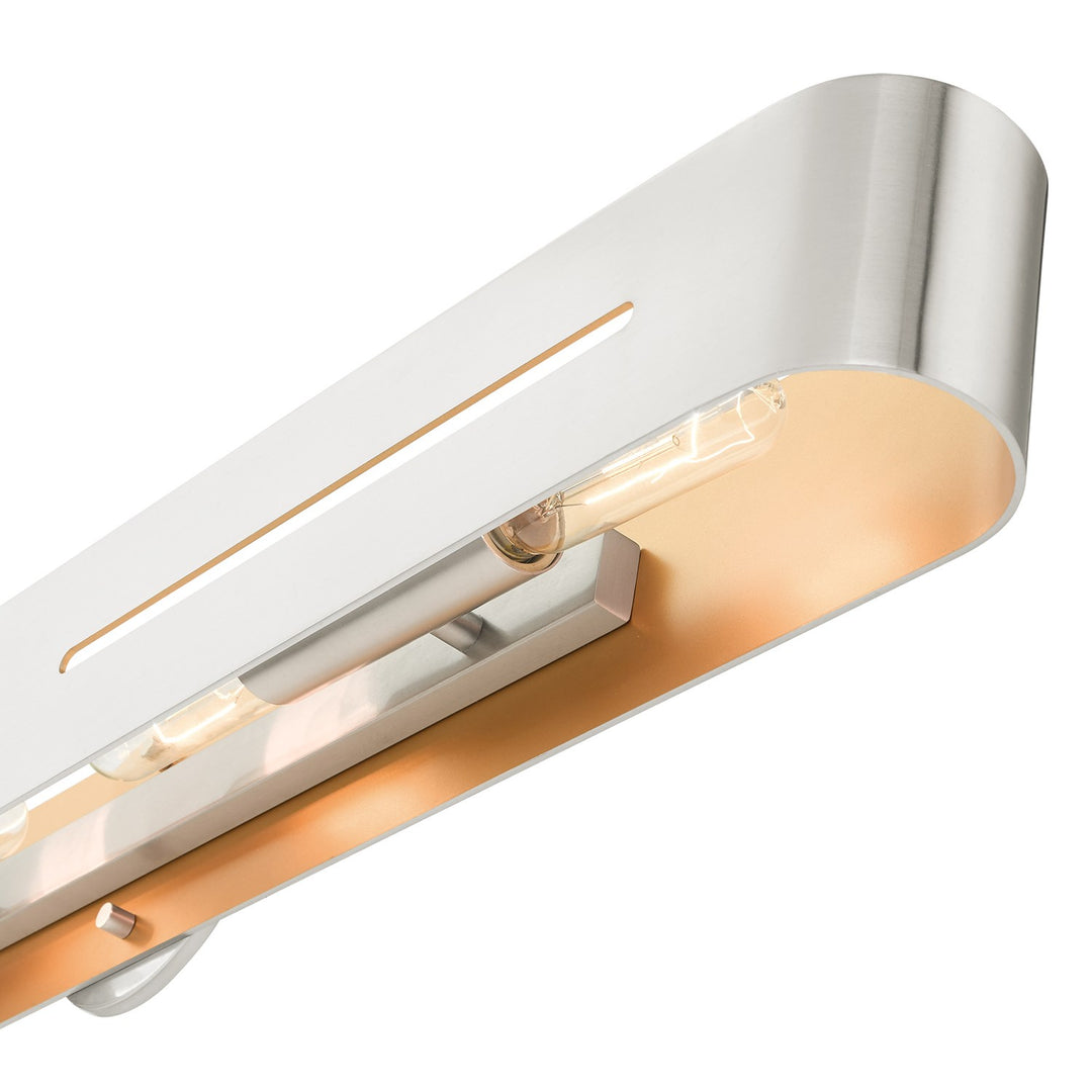 4 Light Brushed Nickel Ada Vanity Sconce