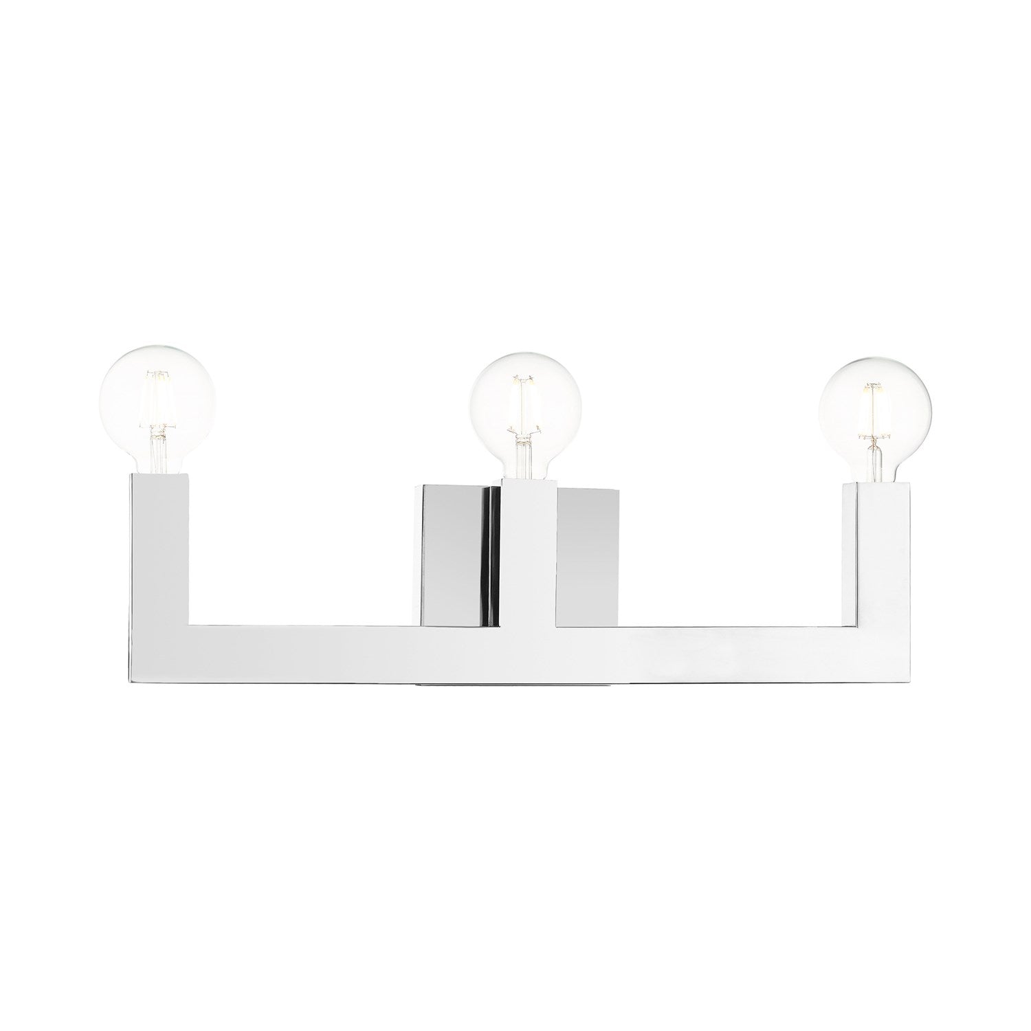 3 Light Polished Chrome Bath Vanity by Livex Lighting