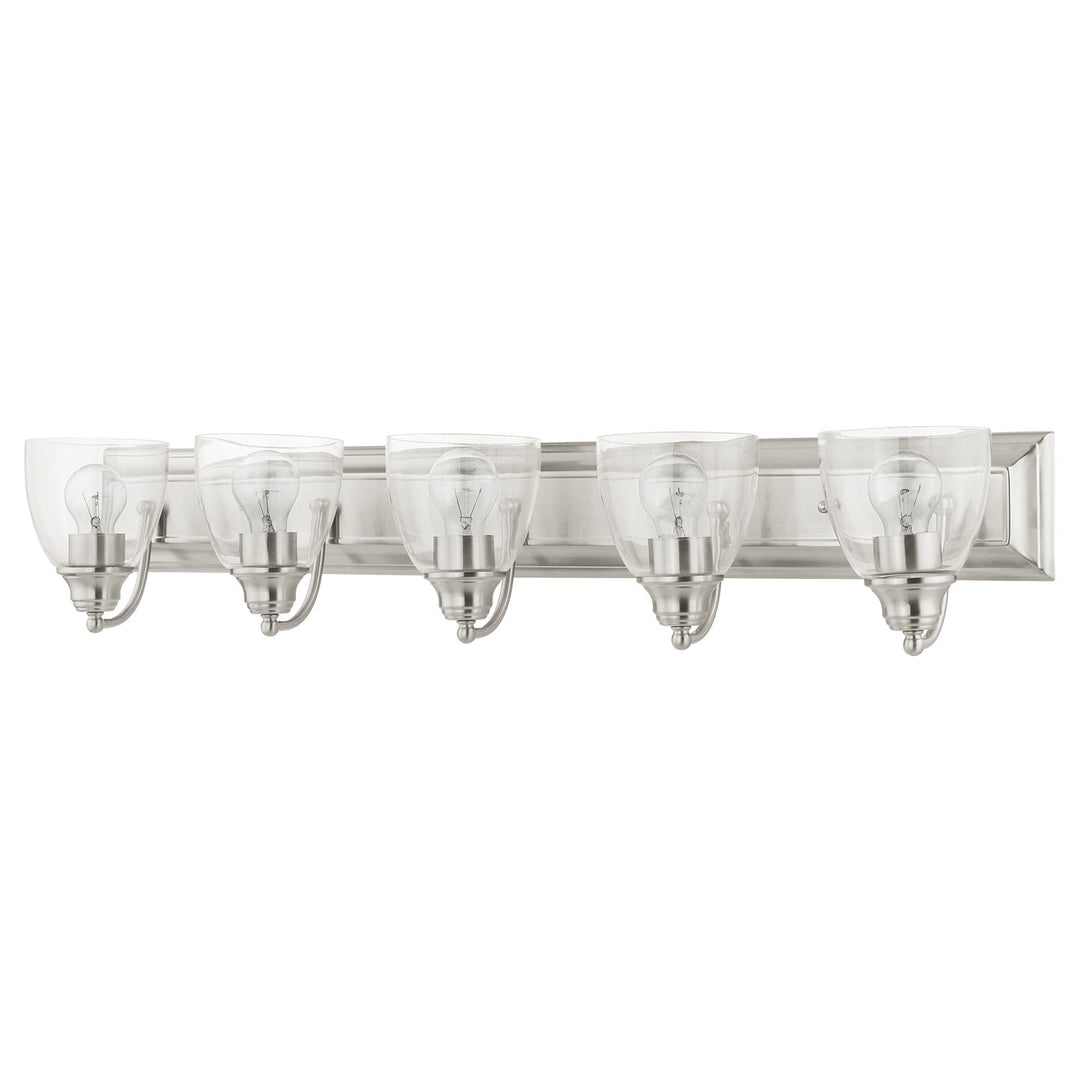 5 Light Brushed Nickel Vanity Sconce