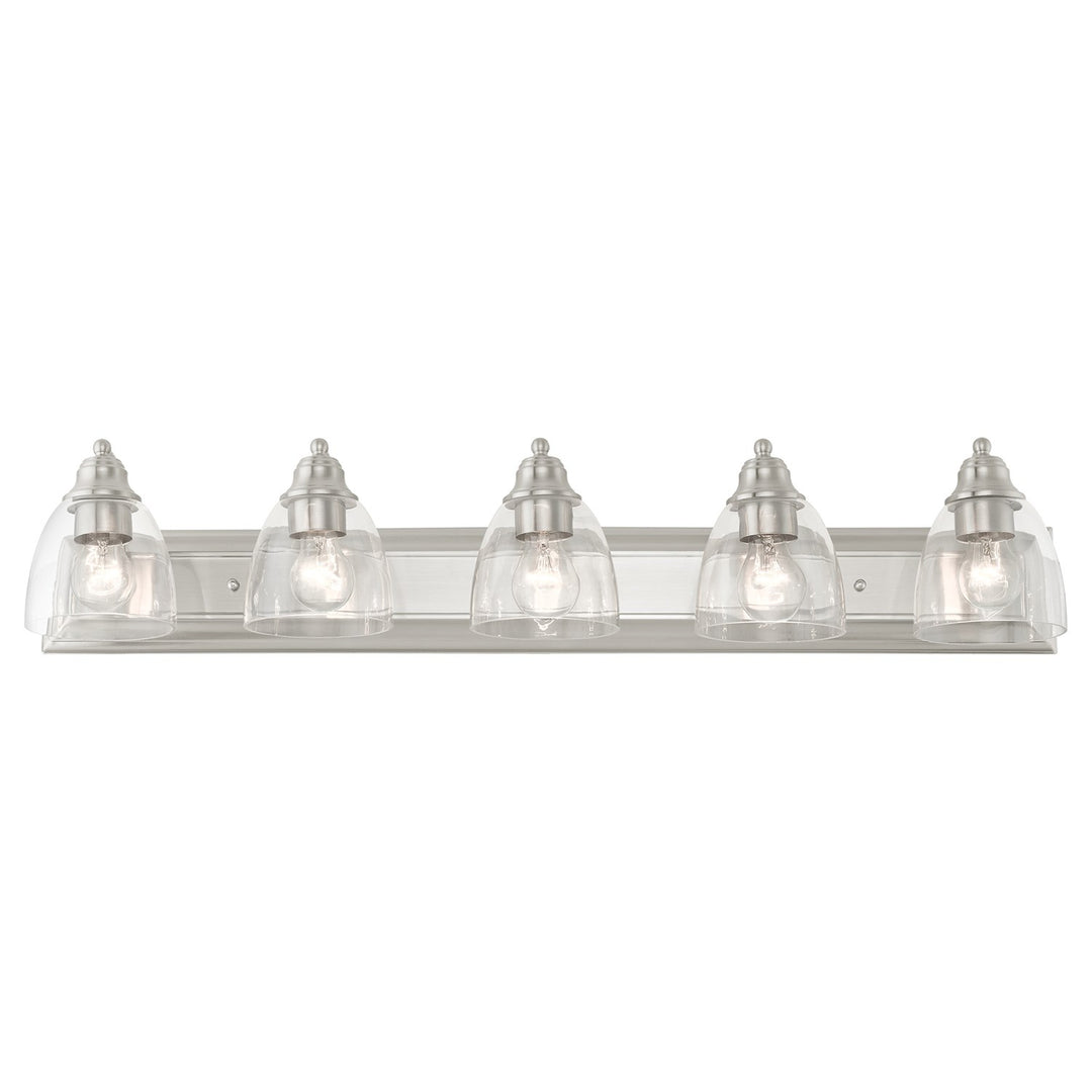 5 Light Brushed Nickel Vanity Sconce