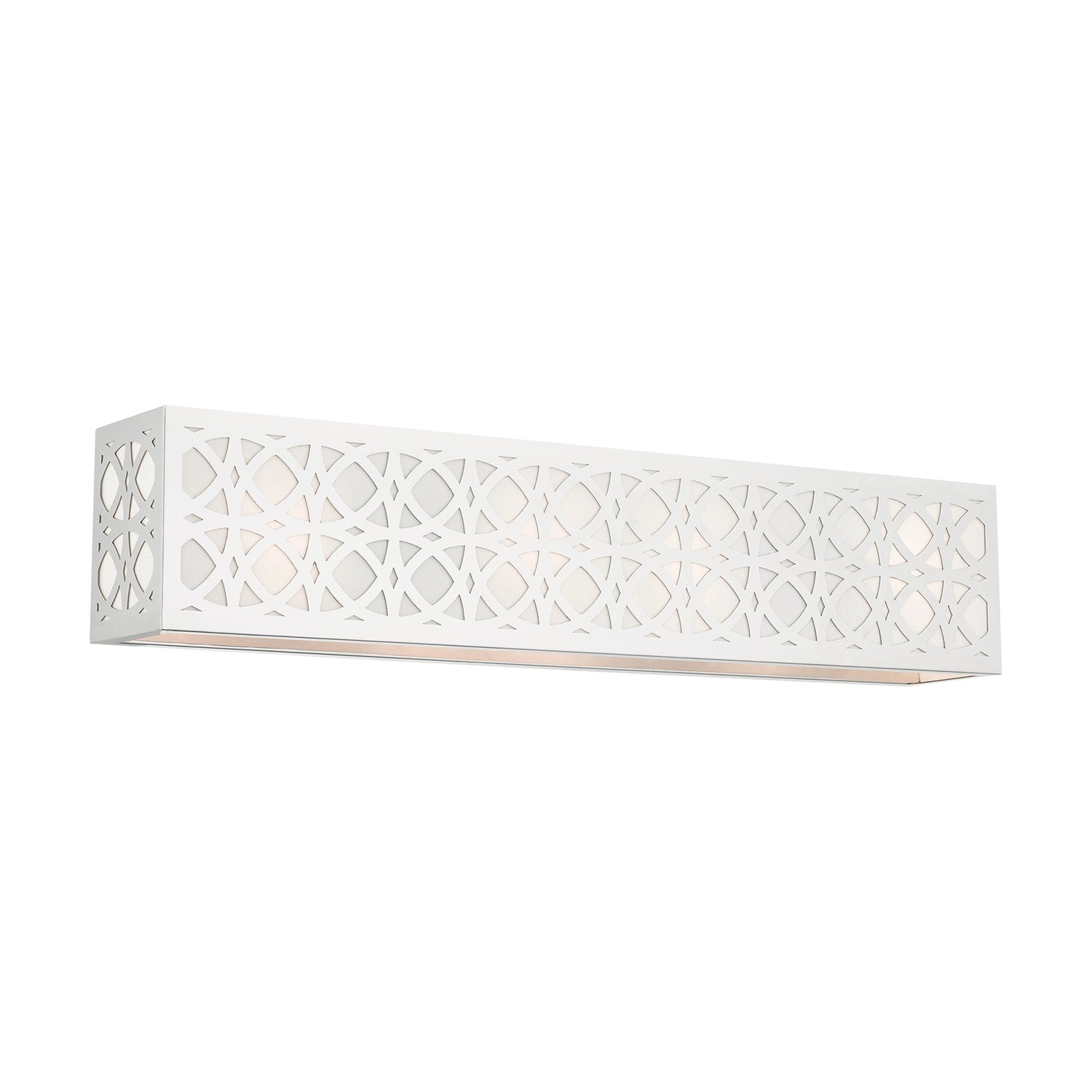 4 Light Polished Chrome Ada Vanity Sconce by Livex Lighting