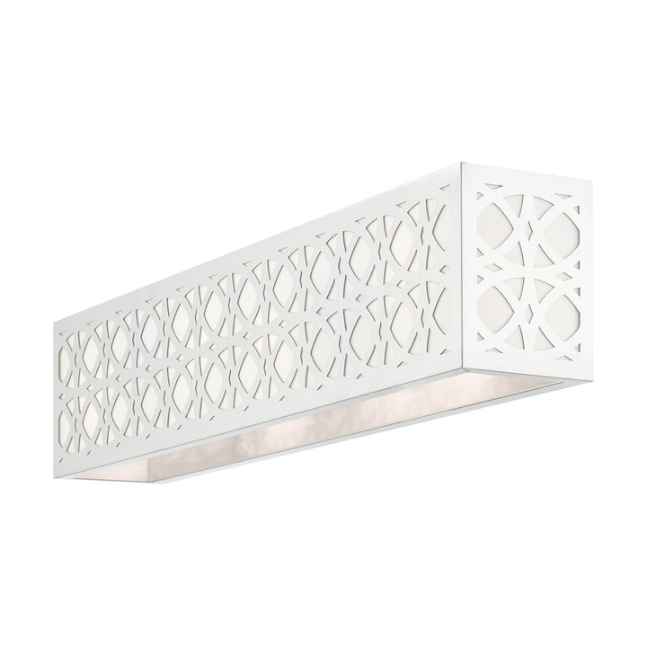 4 Light Polished Chrome Ada Vanity Sconce