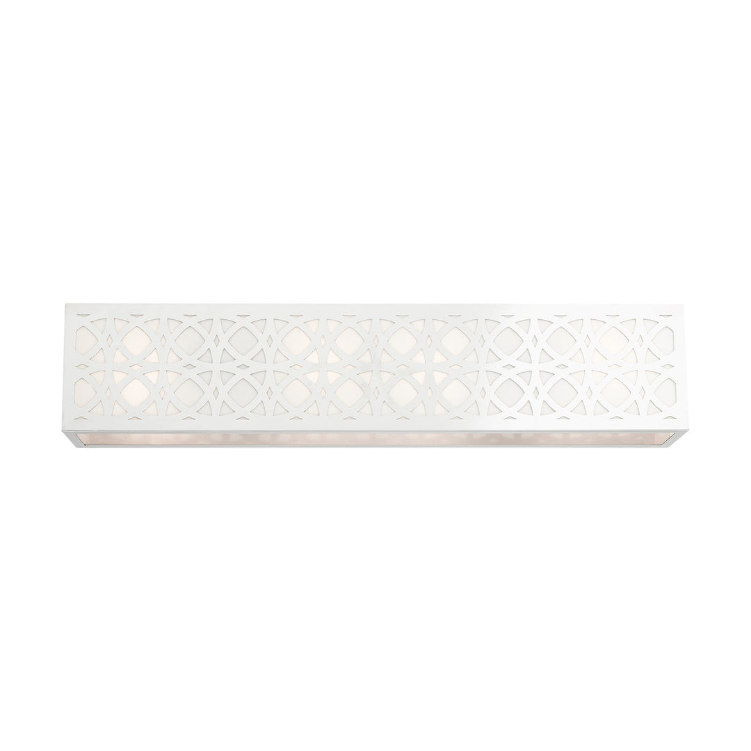 4 Light Polished Chrome Ada Vanity Sconce