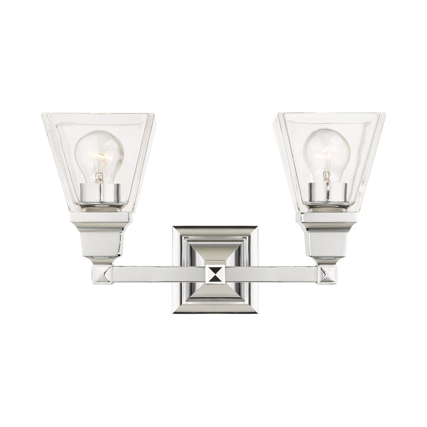 2 Light Polished Chrome Bath Vanity by Livex Lighting