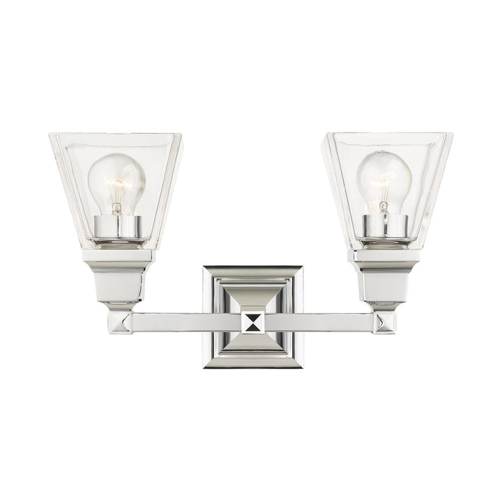 2 Light Polished Chrome Bath Vanity by Livex Lighting