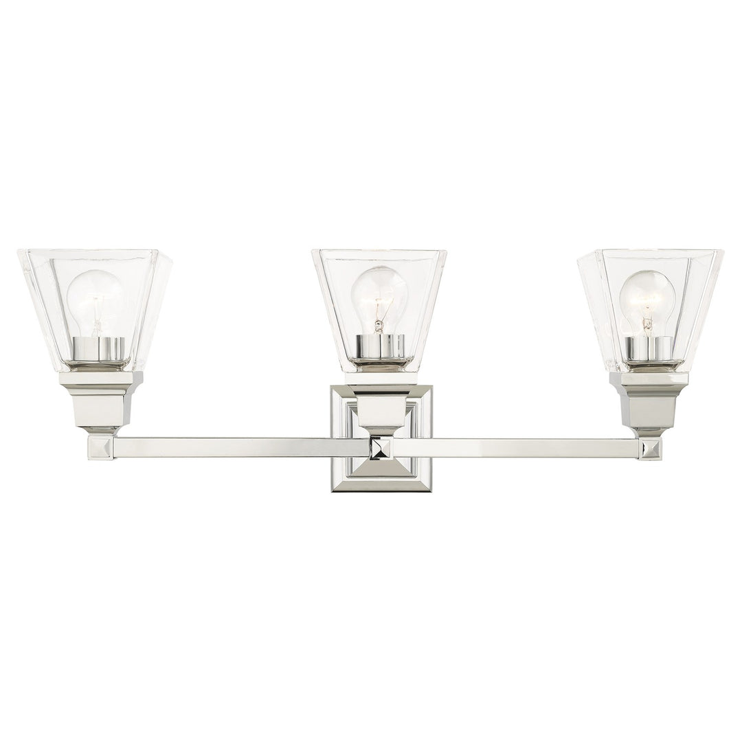 3 Light Polished Chrome Bath Vanity by Livex Lighting