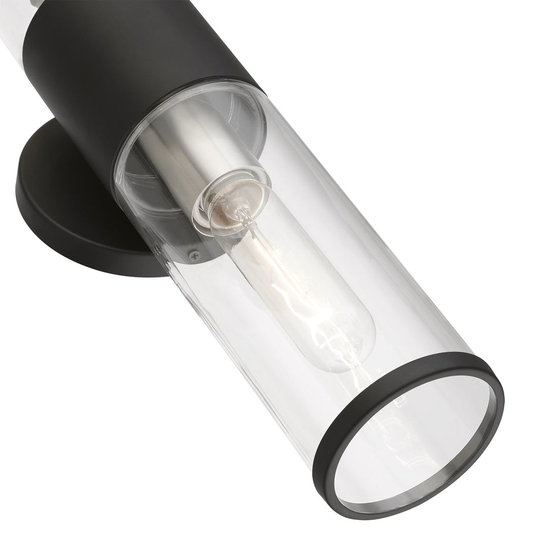 2 Light Black Ada Vanity Sconce