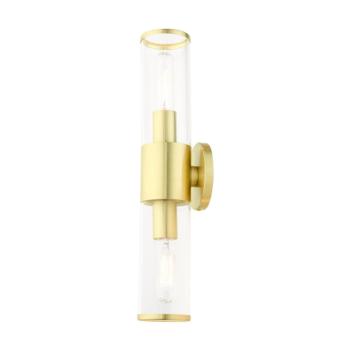 2 Light Satin Brass Ada Vanity Sconce
