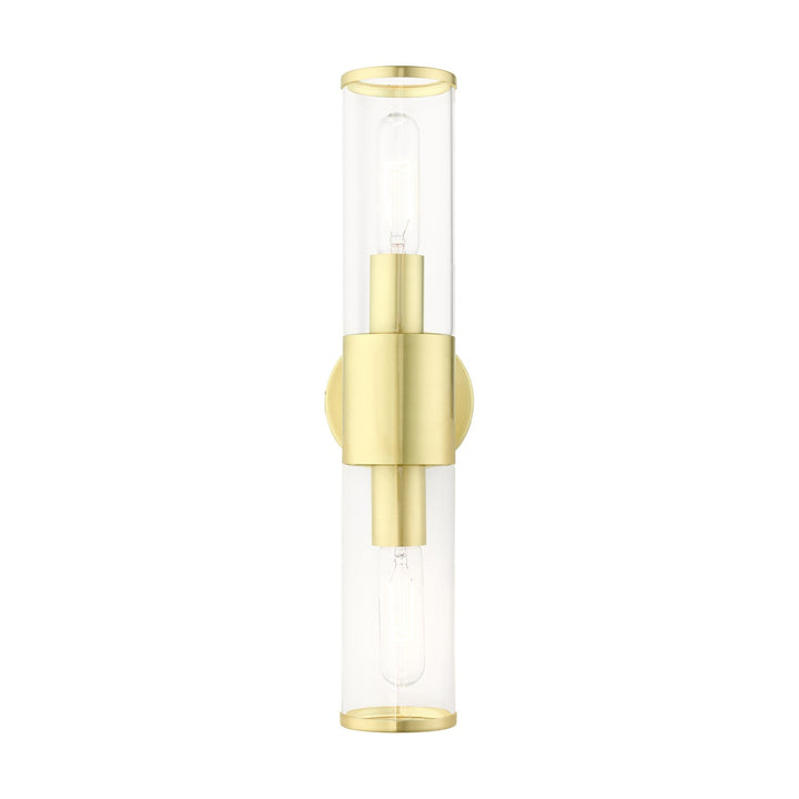 2 Light Satin Brass Ada Vanity Sconce
