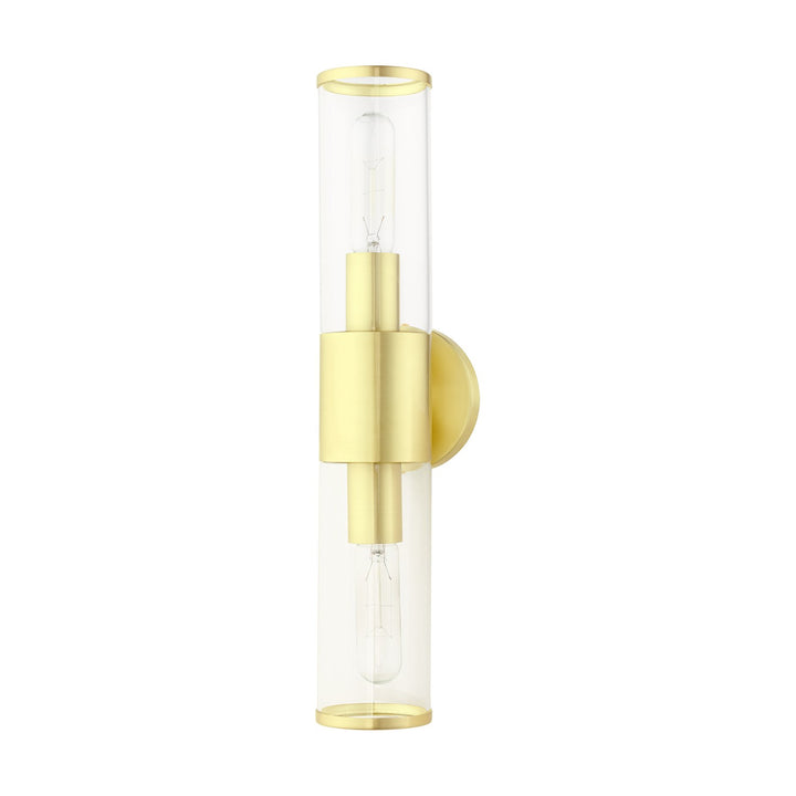 2 Light Satin Brass Ada Vanity Sconce