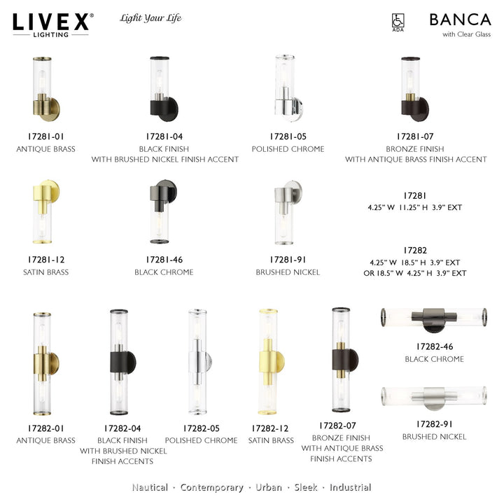 2 Light Satin Brass Ada Vanity Sconce