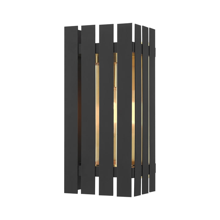 1 Light Black Outdoor Wall Lantern by Livex Lighting