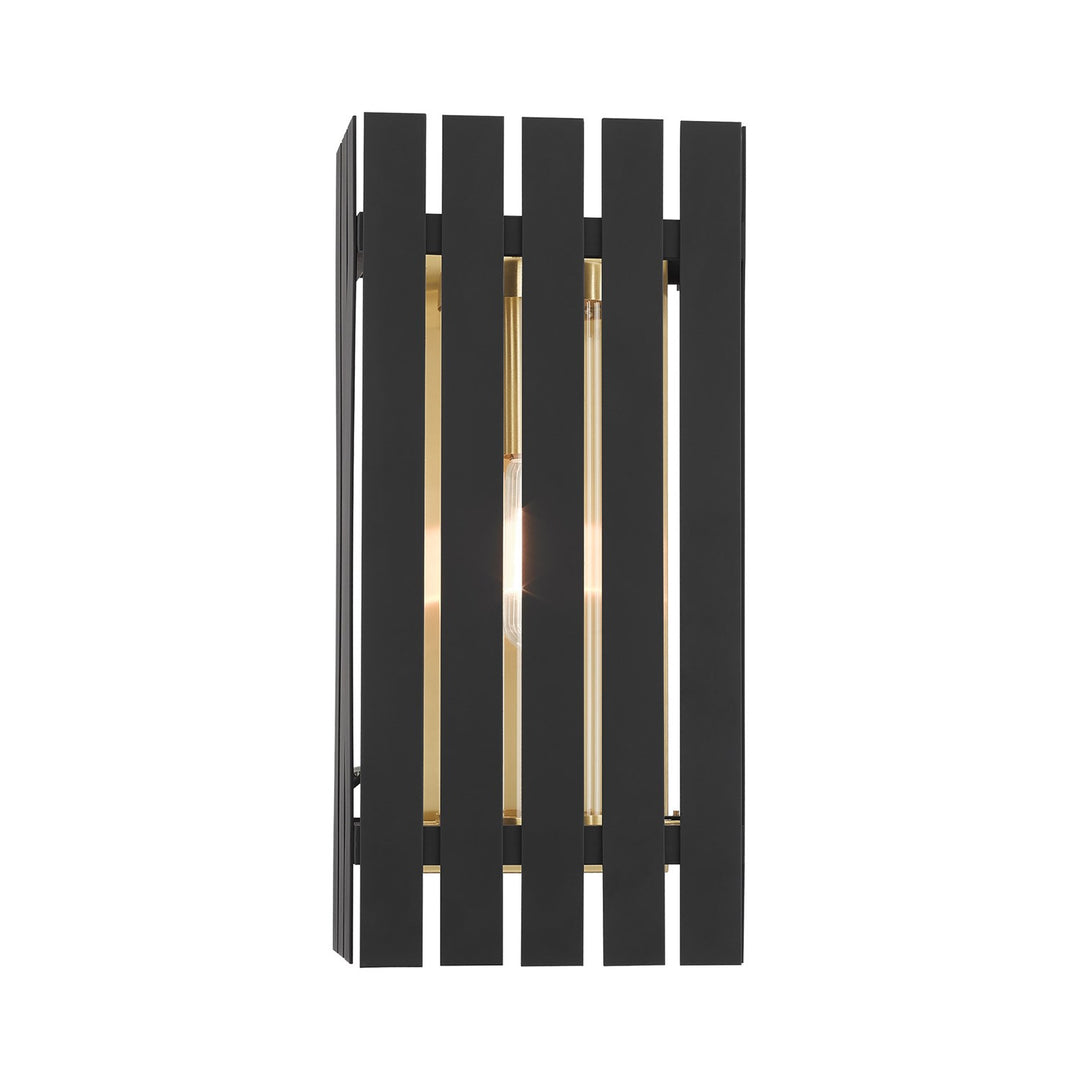 1 Light Black Outdoor Wall Lantern
