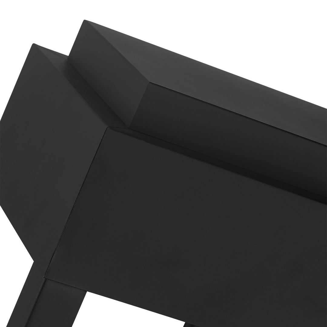 2 Light Black Outdoor Wall Lantern