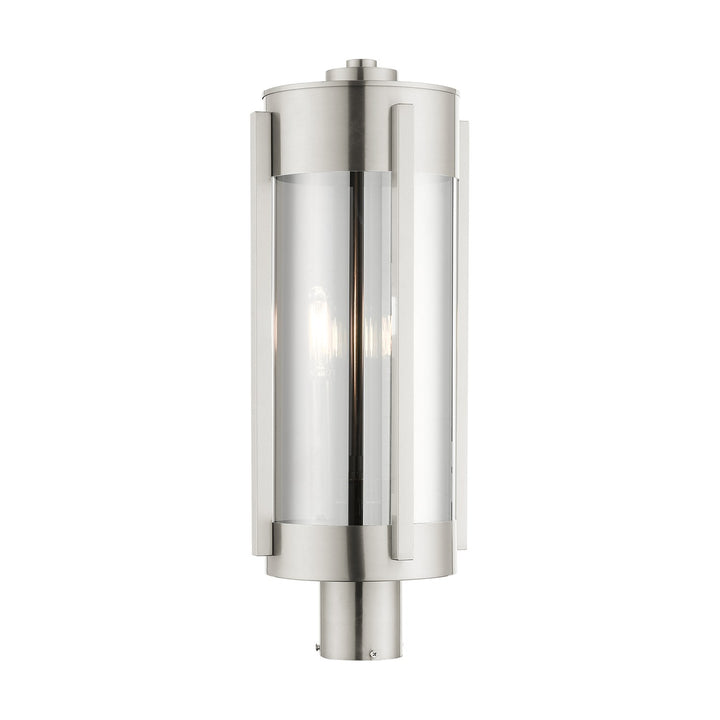 3 Light Outdoor Post Top Lantern by Livex Lighting