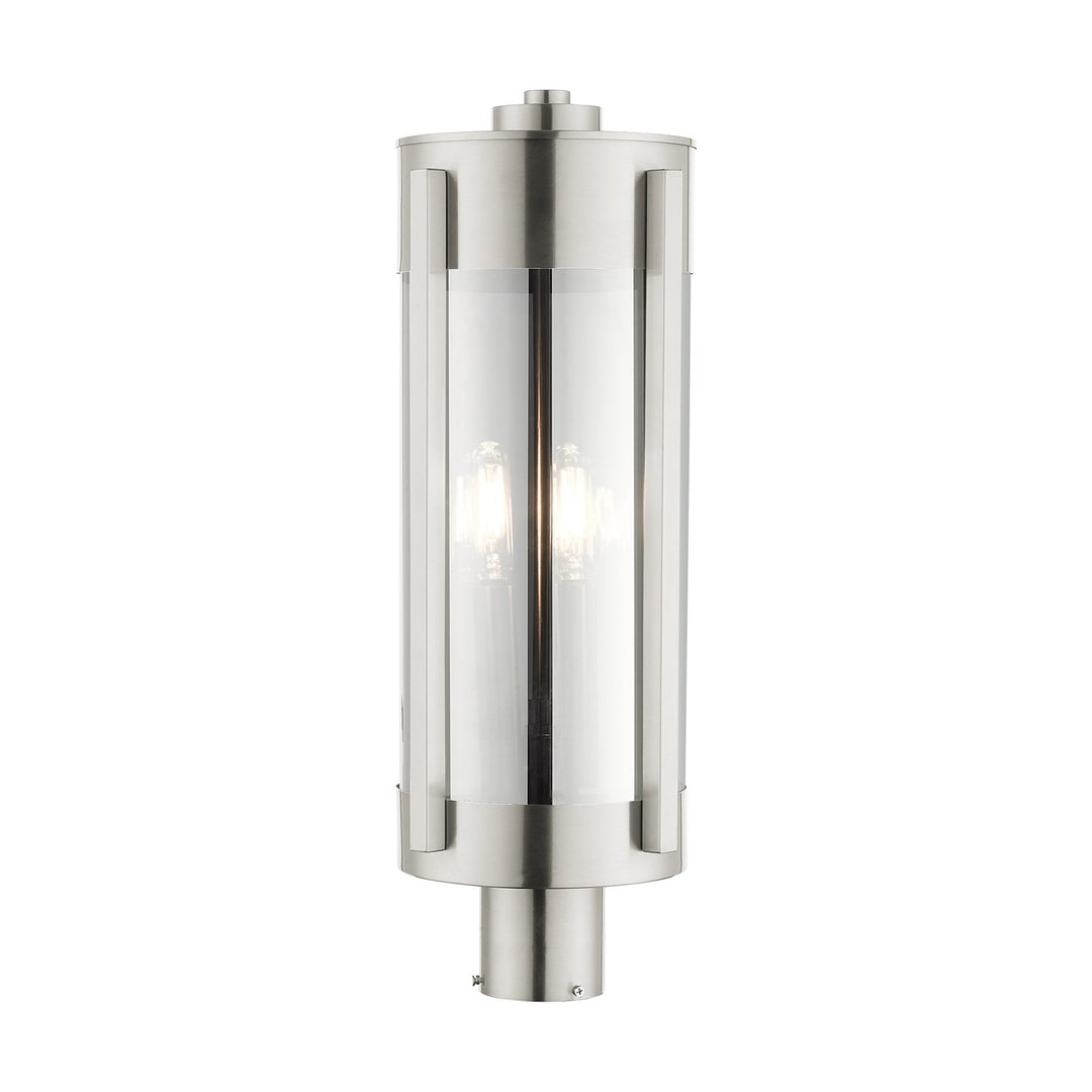 3 Light Outdoor Post Top Lantern