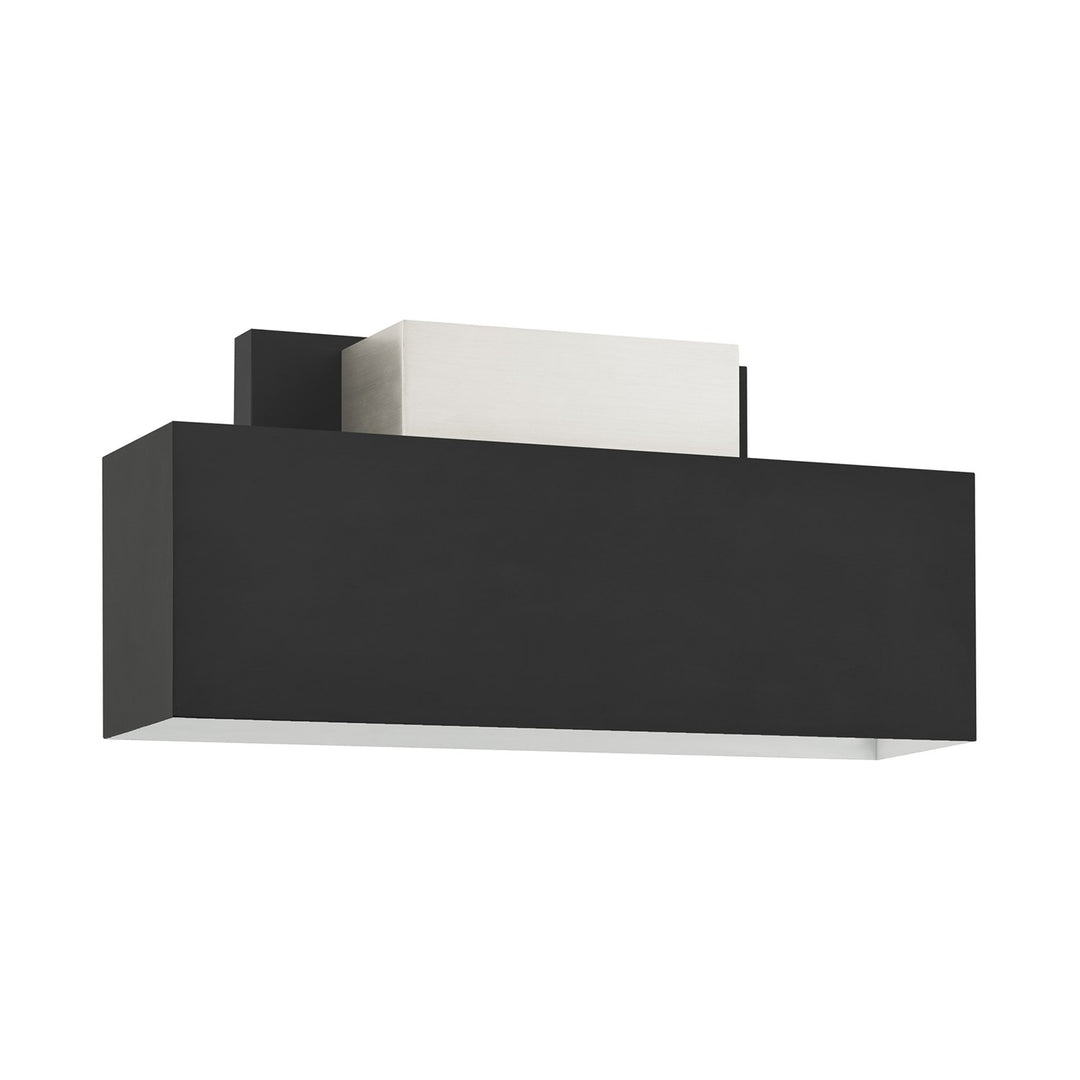 2 Light Black Outdoor Ada Wall Sconce