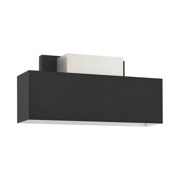 2 Light Black Outdoor Ada Wall Sconce