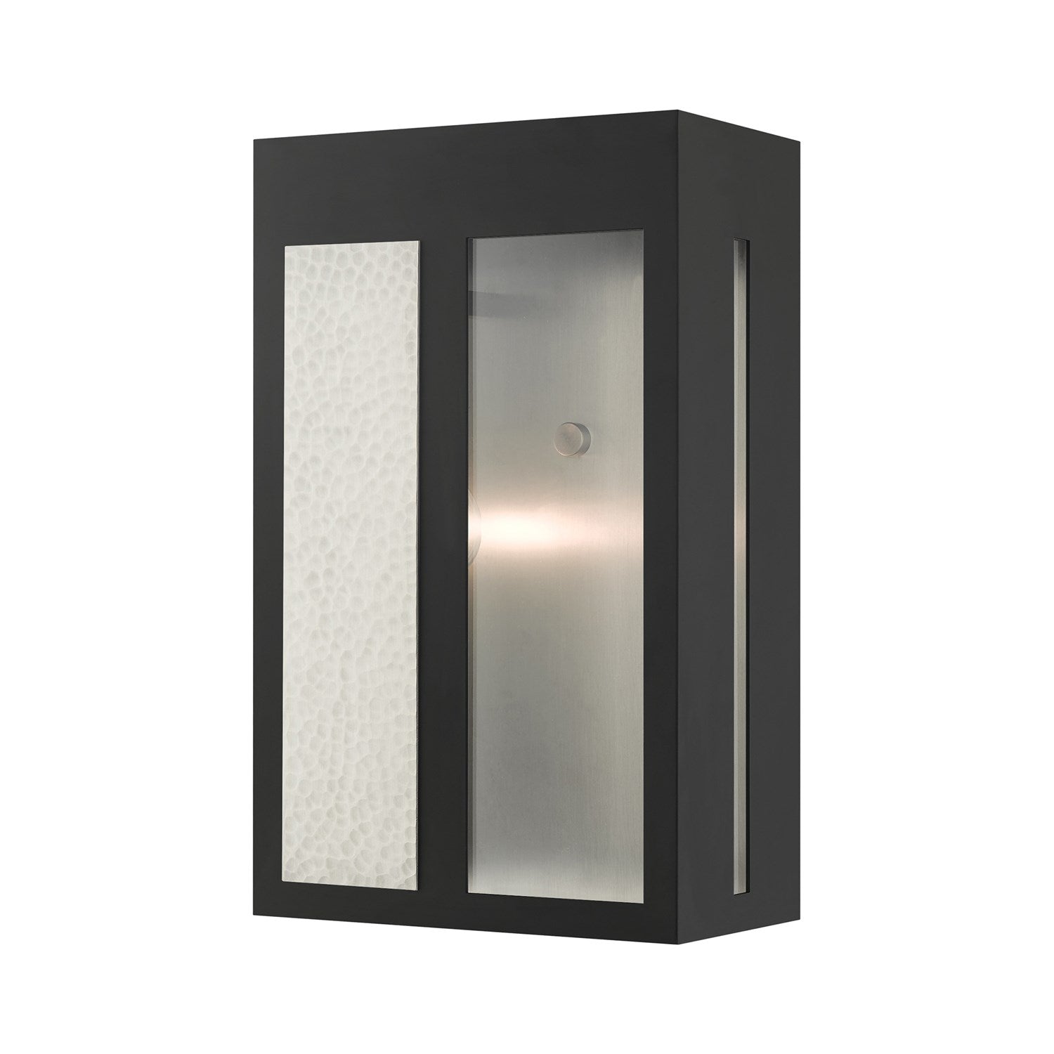 1 Light Black Outdoor Wall Lantern by Livex Lighting