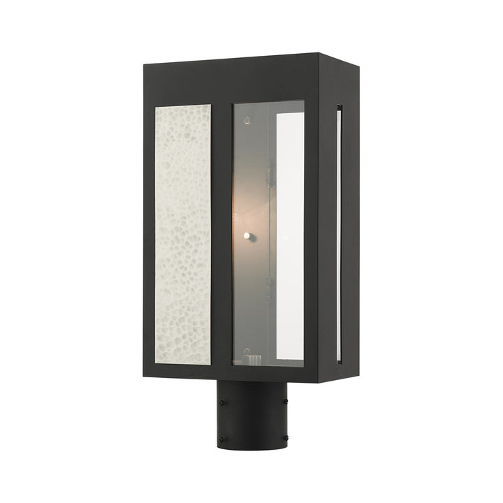 1 Light Black Outdoor Post Top Lantern by Livex Lighting