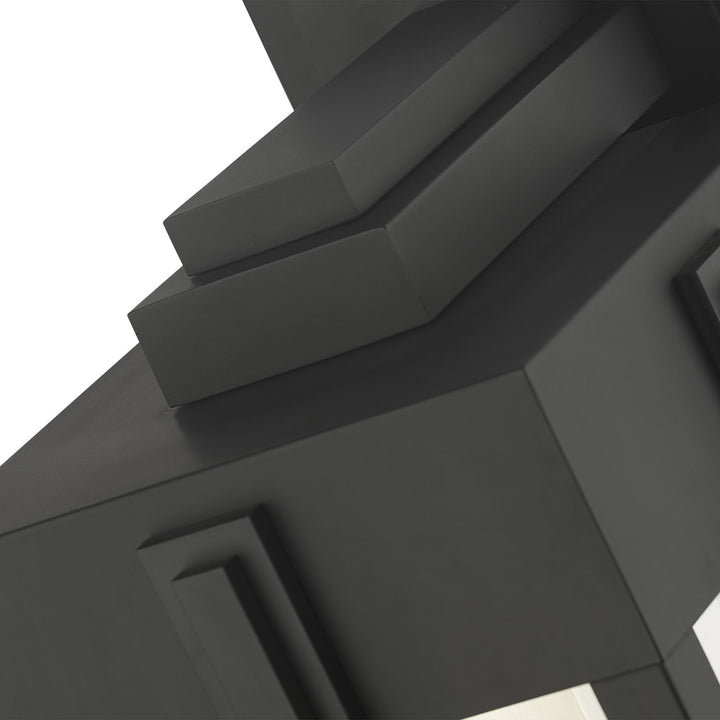 1 Light Black Outdoor Wall Lantern
