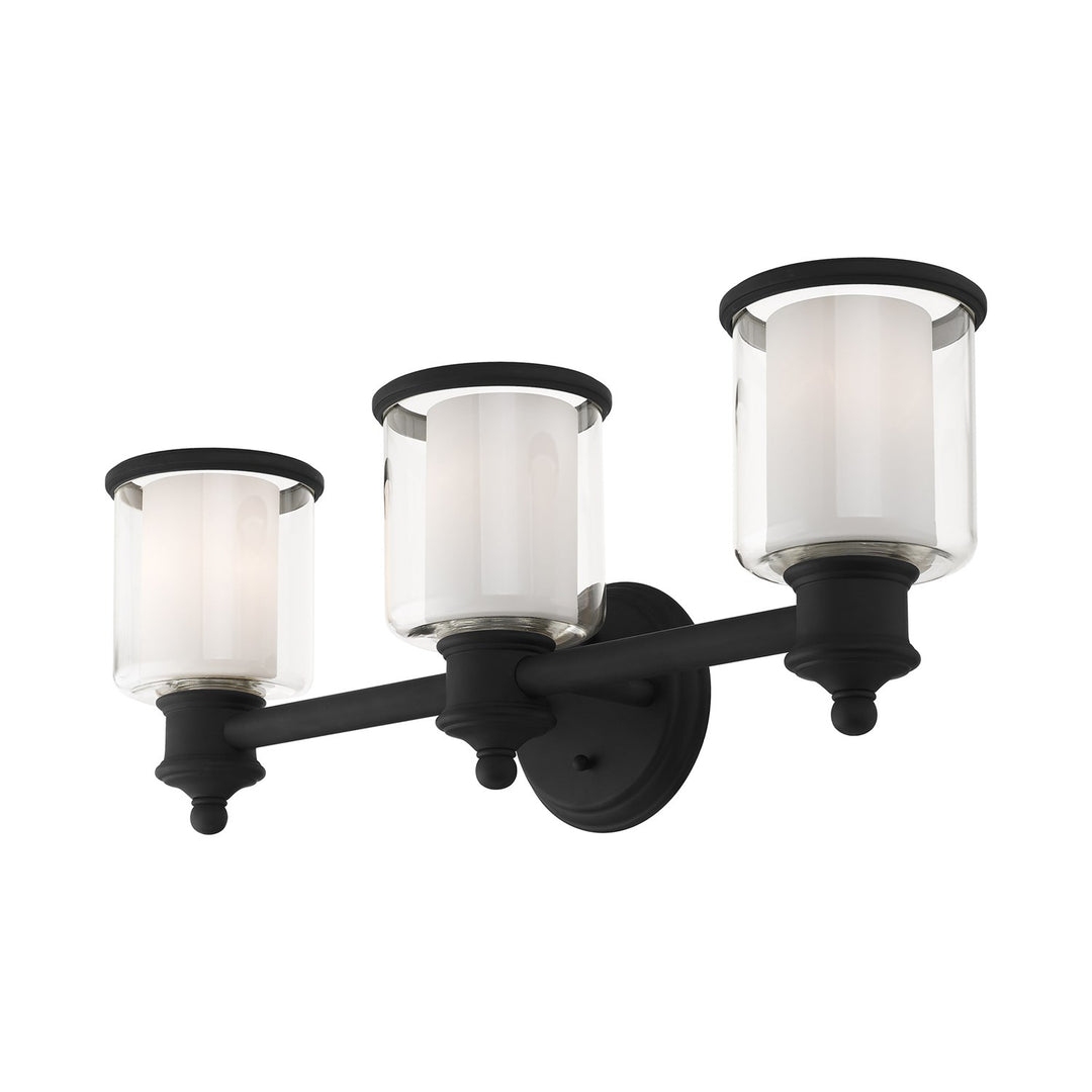 3 Light Black Bath Vanity