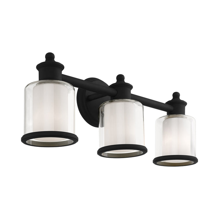 3 Light Black Bath Vanity