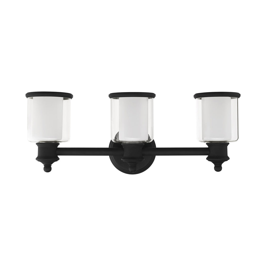 3 Light Black Bath Vanity