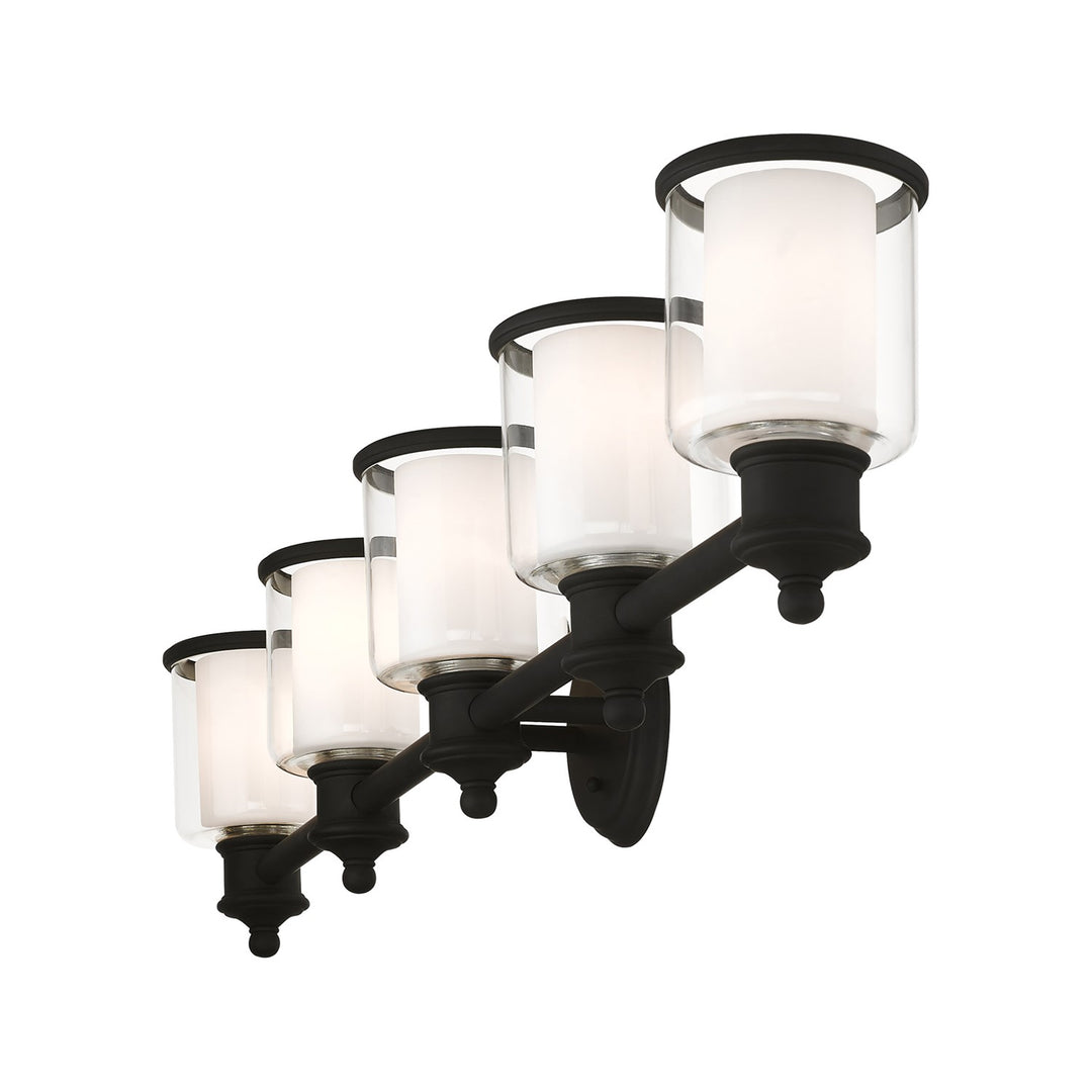5 Light Black Bath Vanity