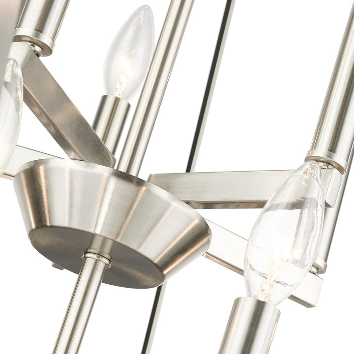 15 Light Black Foyer Chandelier