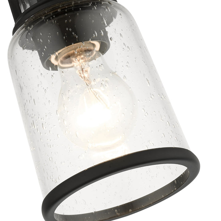 1 Light Black Flush Mount
