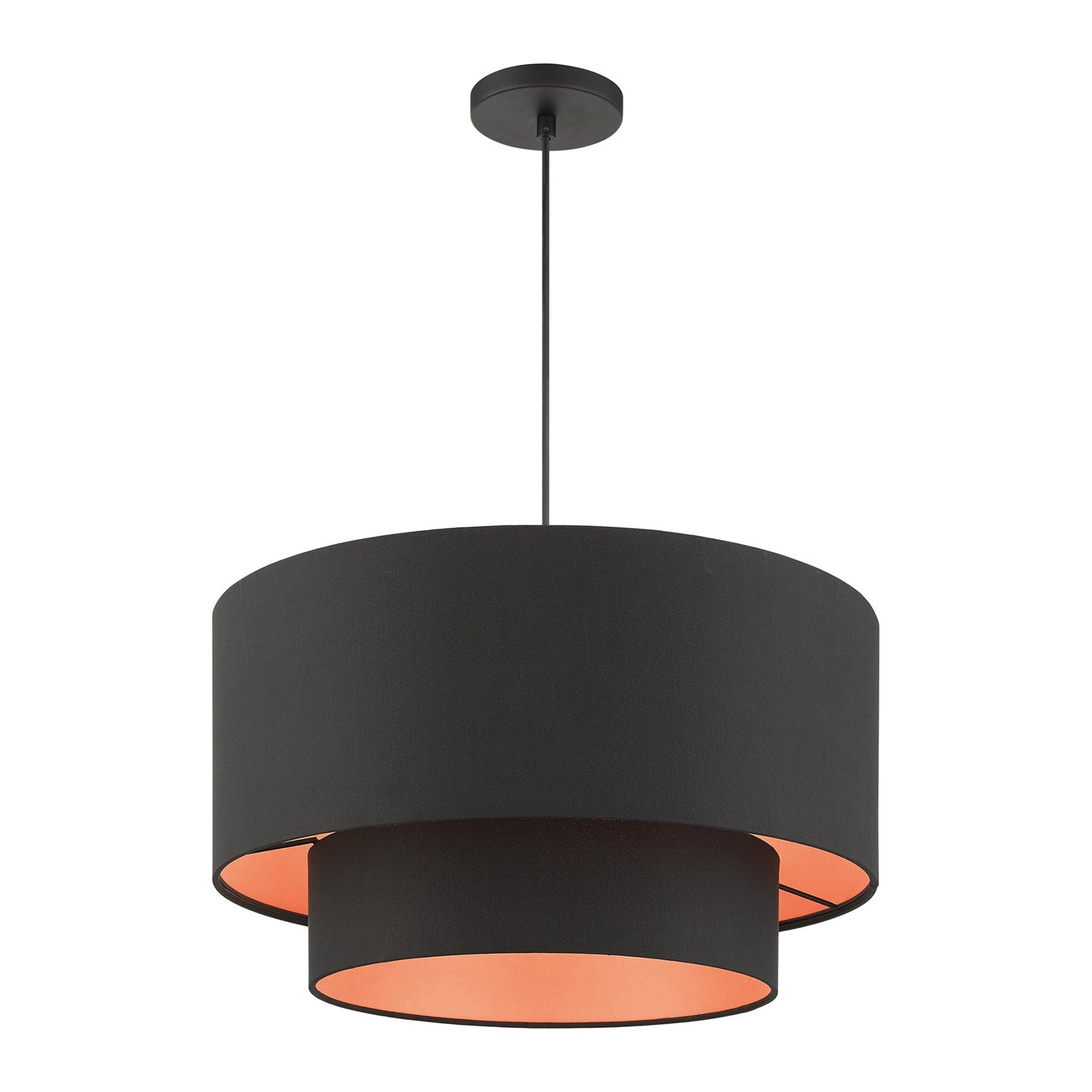 3 Light Black Pendant