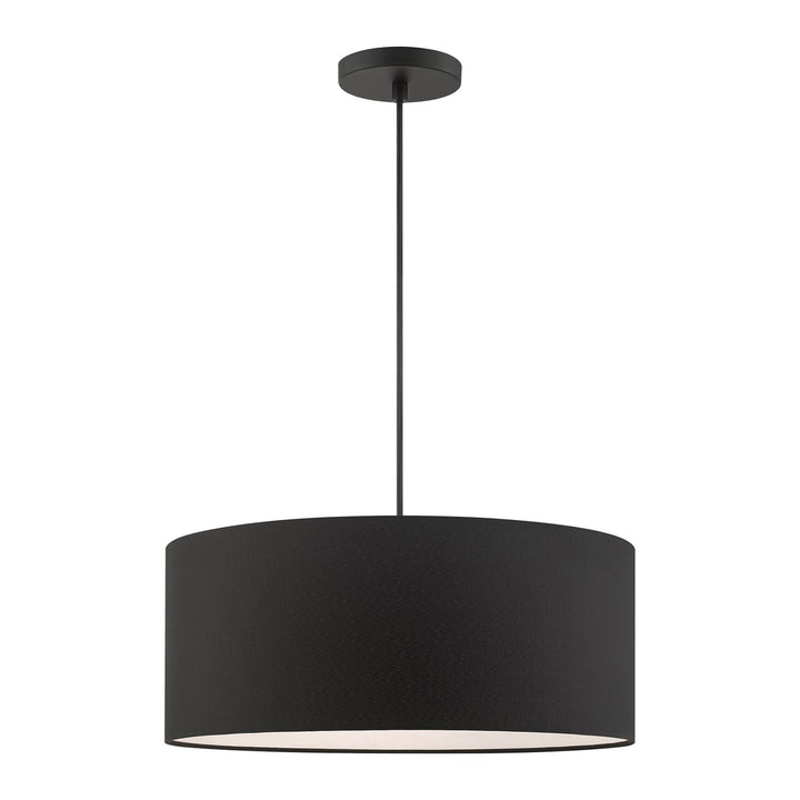 3 Light Black Pendant by Livex Lighting