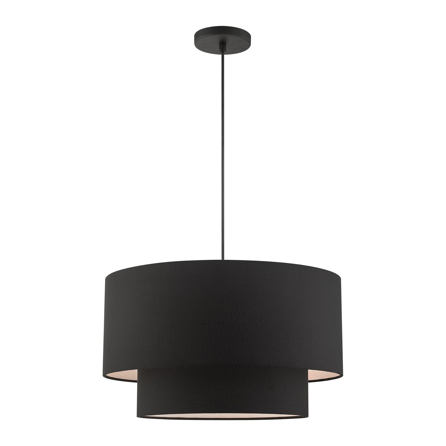 3 Light Black Pendant