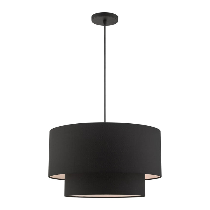 3 Light Black Pendant