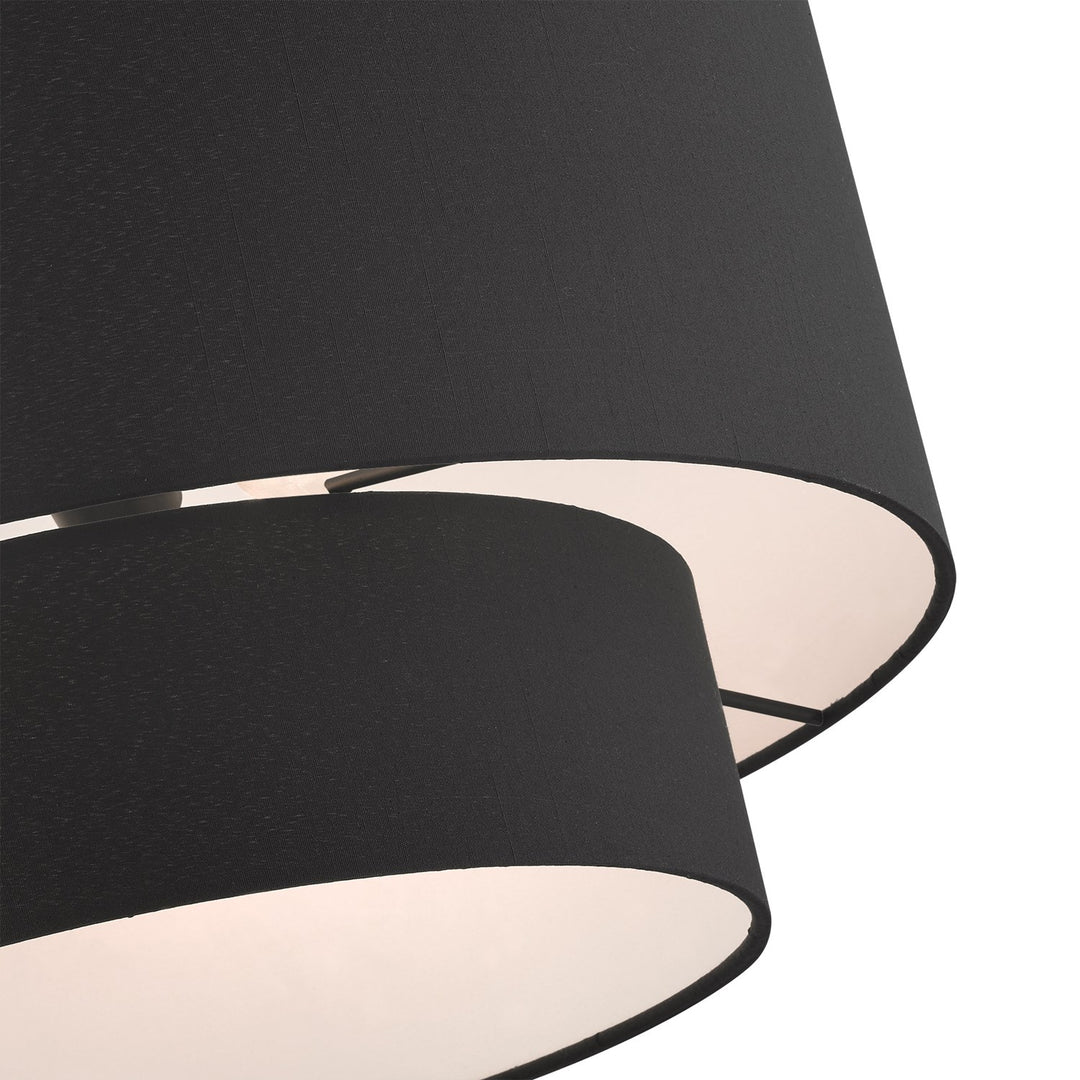 3 Light Black Pendant