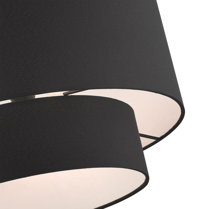 3 Light Black Pendant