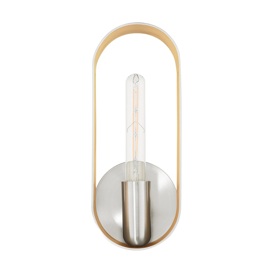 1 Light Brushed Nickel Ada Single Sconce