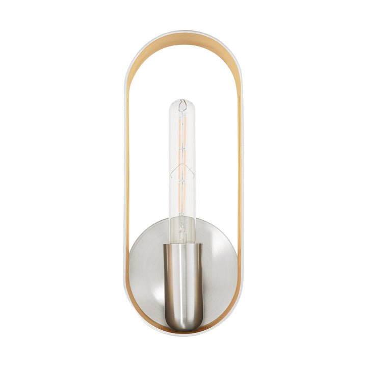 1 Light Brushed Nickel Ada Single Sconce