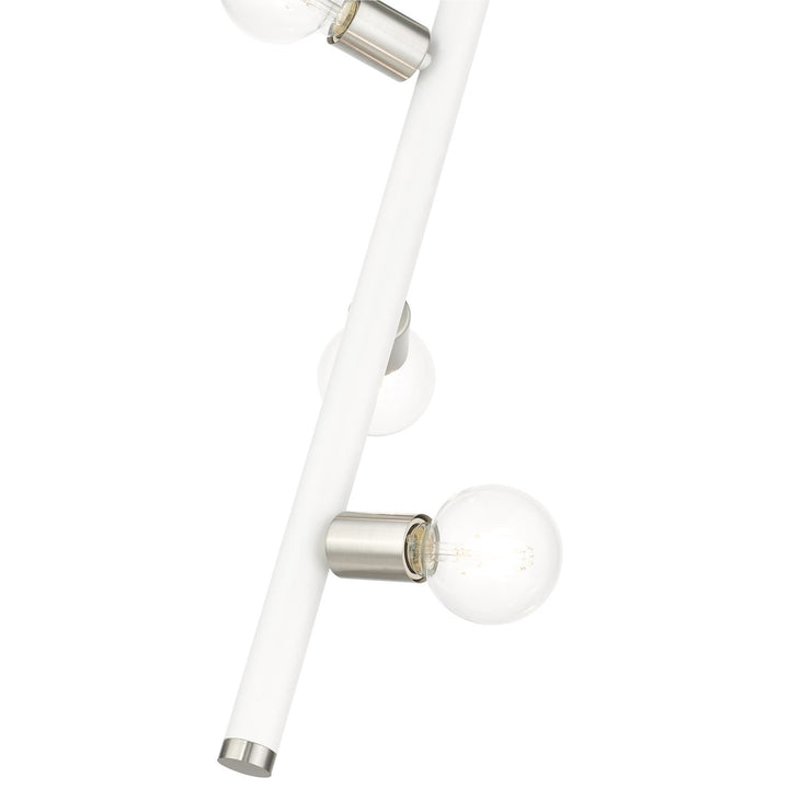 3 Light White Pendant