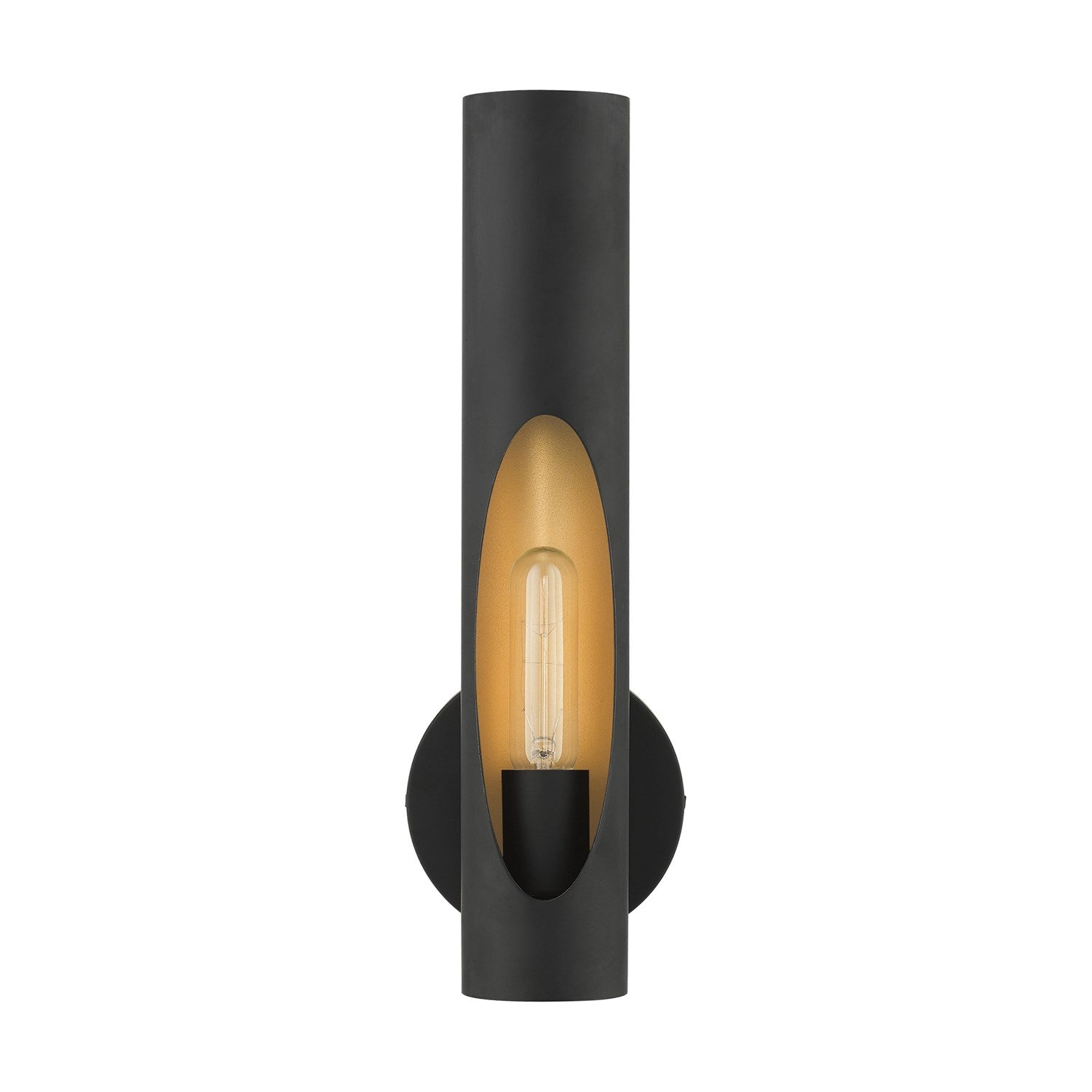 1 Light Black Ada Single Sconce