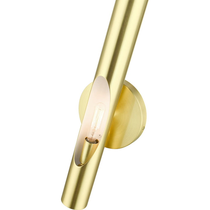 1 Light Satin Brass Ada Single Sconce