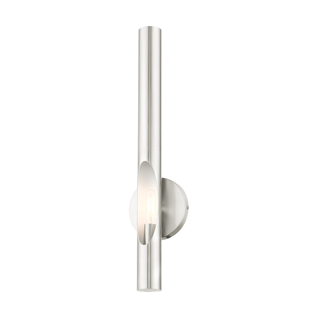 1 Light Brushed Nickel Ada Single Sconce