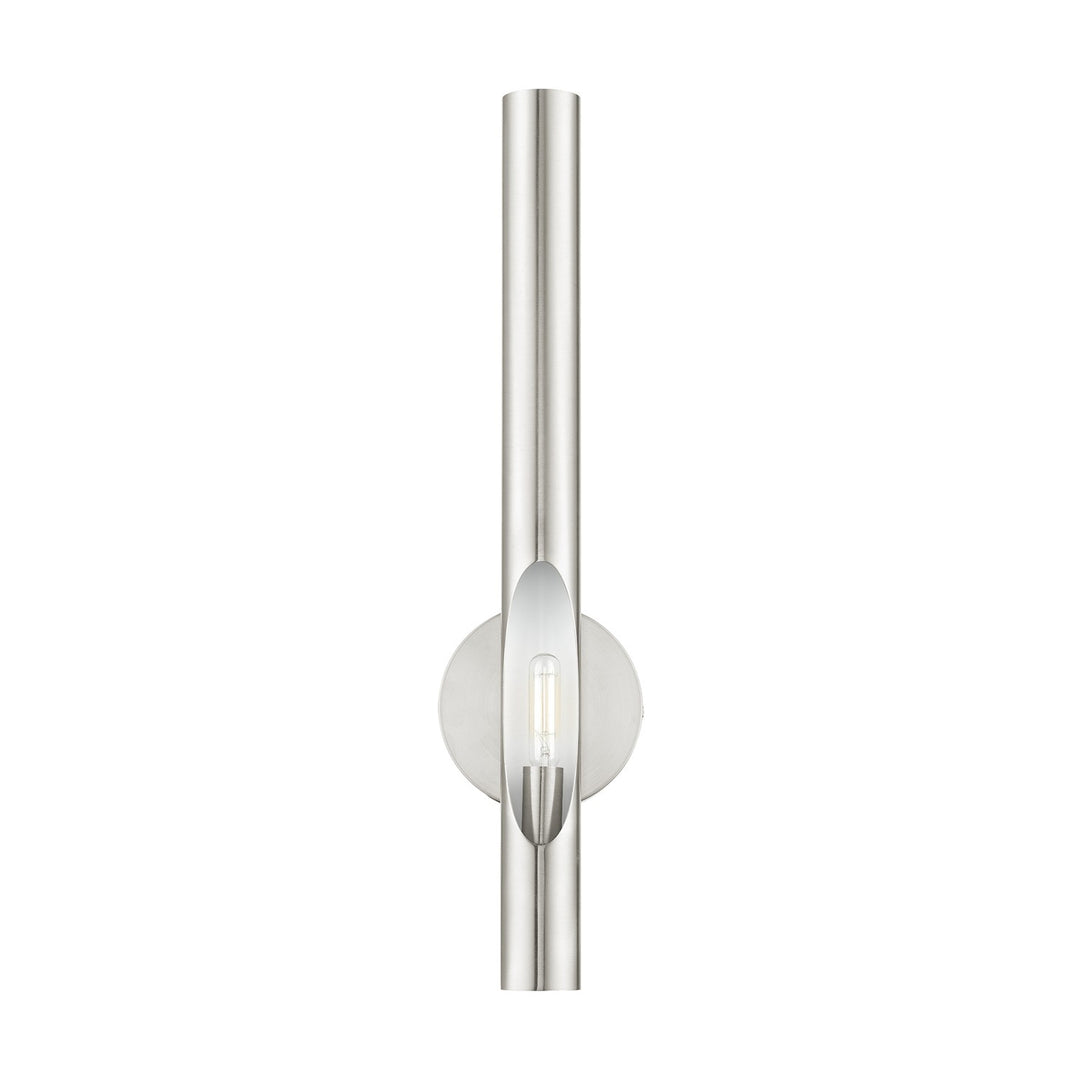 1 Light Brushed Nickel Ada Single Sconce