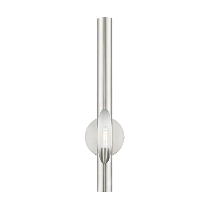 1 Light Brushed Nickel Ada Single Sconce