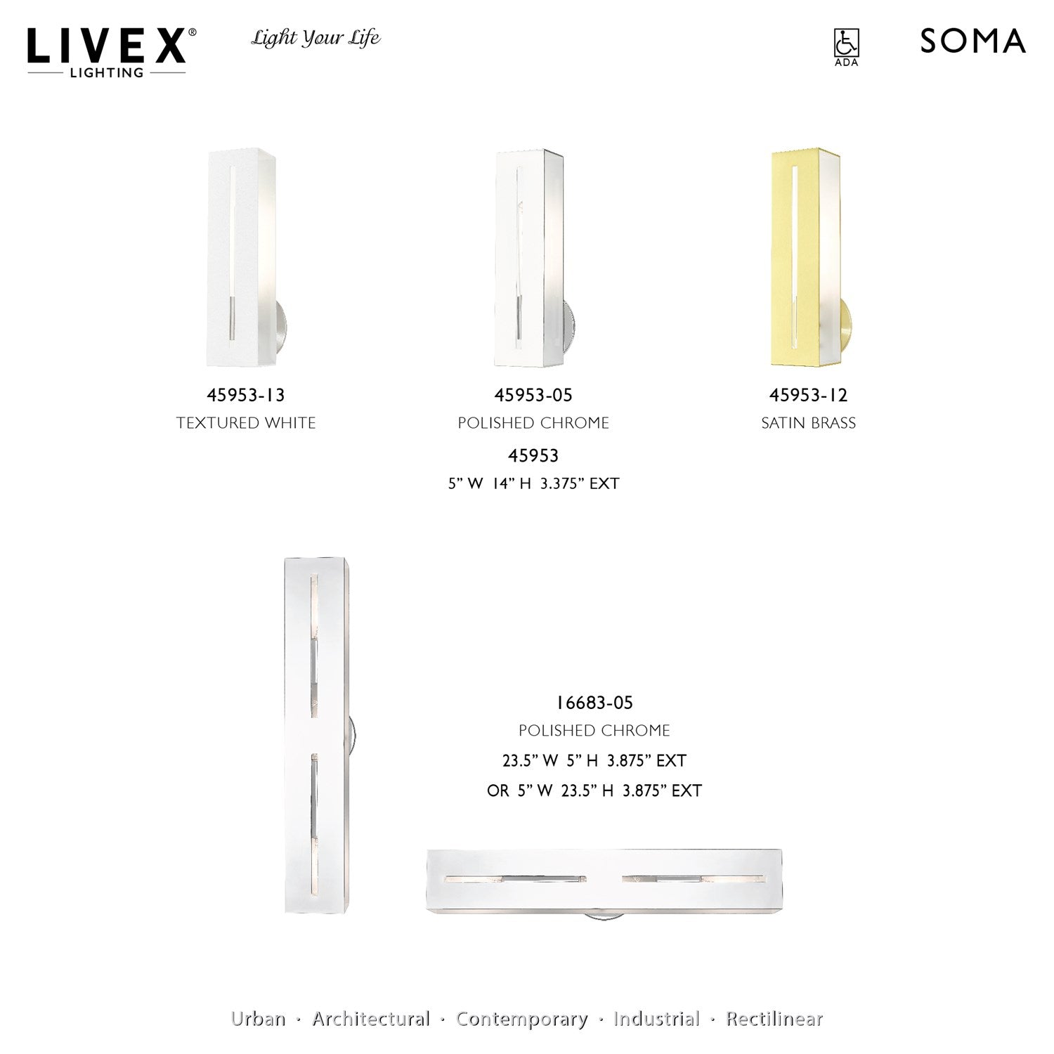 1 Light Satin Brass Ada Single Sconce